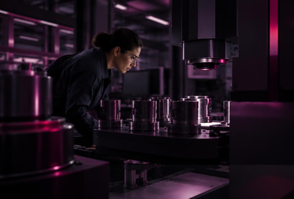 Inspección de componentes de manufactura avanzada
